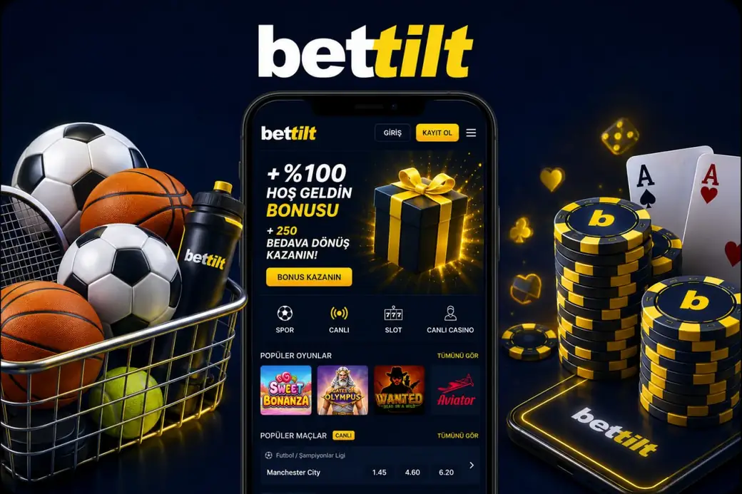 Bettilt %100 hoş geldin bonusu ve 250 bedava dönüş kampanyası
